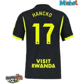 Atletico Madrid David Hancko #17 Vieraspaita 2026-27 Lyhythihainen
